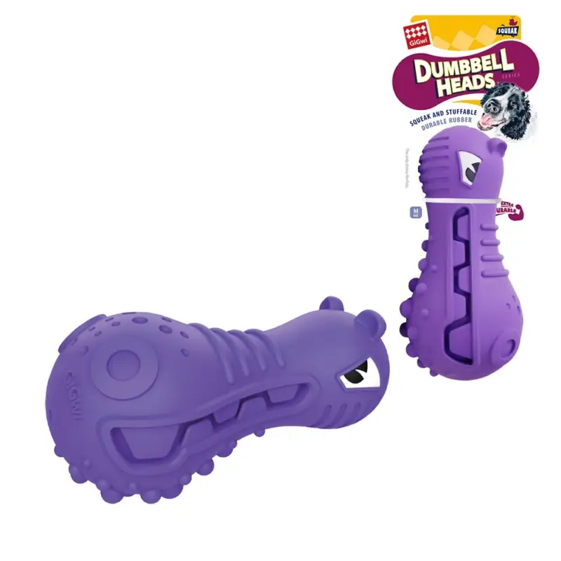 Levný GiGwi Dumbbell Heads hroch