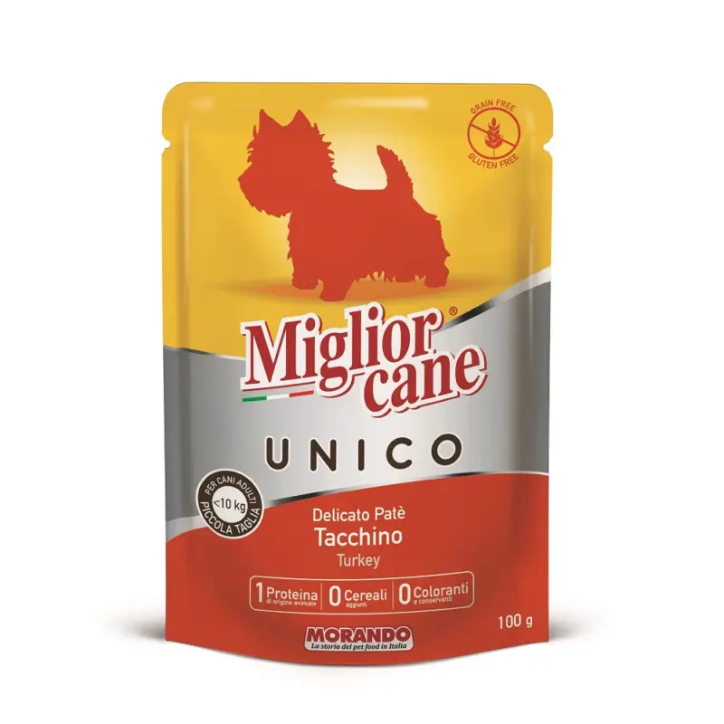 Ihned K Objednání Miglior Cane Unico kapsička krůtí 100g