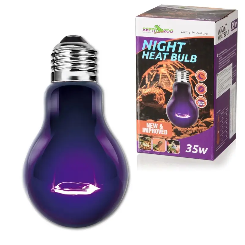 Bezpečná Platba ReptiZoo Night Heat žárovka 35W