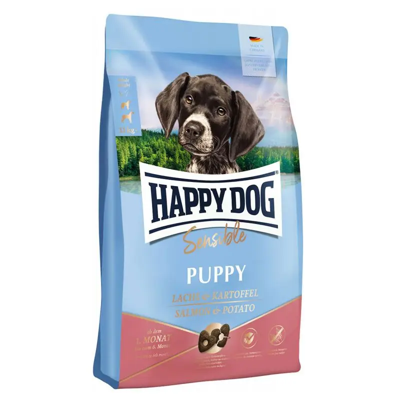 Happy Dog Supreme Sensible Puppy s lososem a bramborami Tovární Cena