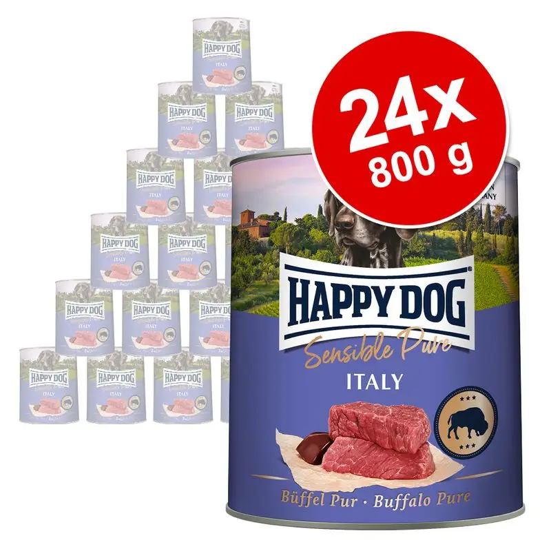 Happy Dog Sensible Pure 24 × 800 g výhodné balení Speciální Cena