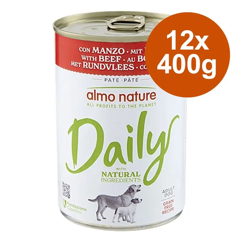 Aktuální Almo Nature Daily - výhodná sada 12 x 400 g