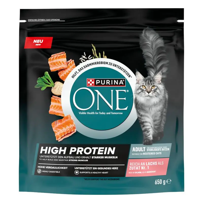 PURINA ONE High Protein losos Výhodná Nabídka