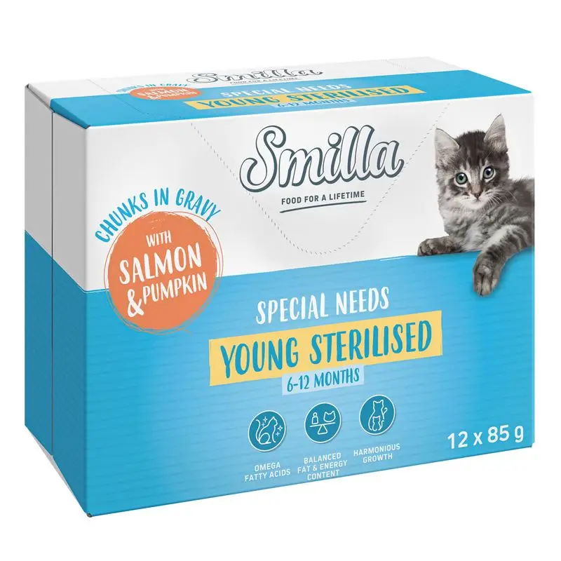 Smilla Young Sterilised kapsičky kousky v omáčce se zeleninou Nejlepší Cena