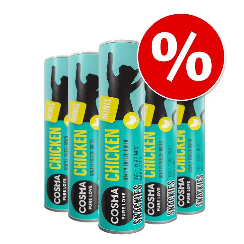 Autentický Výhodné balení Cosma Snackies Minis
