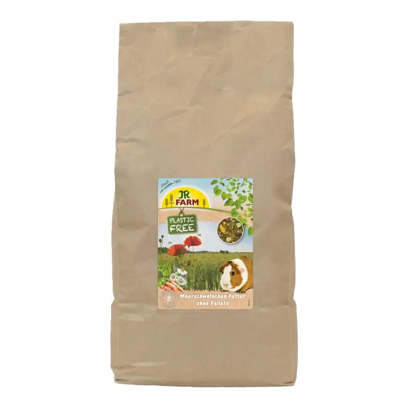 Rychlé Dodání JR Farm Plastic Free pro morčata bez granulí