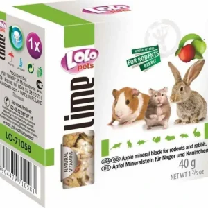 Výhodná Nabídka LOLO jablečný minerální kámen pro hlodavce 40 g