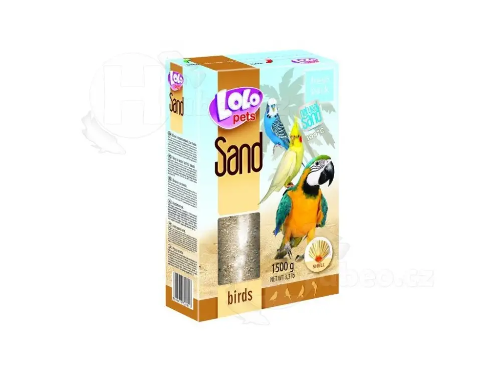 LOLO písek s mušlemi 1,5 kg Finální Výprodej
