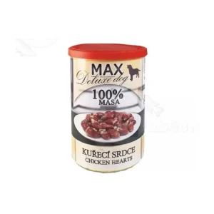 Nejlepší Cena Konzerva Max Deluxe kuřecí srdce 400 g