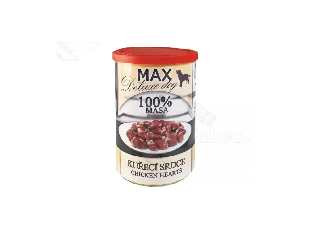 Nejlepší Cena Konzerva Max Deluxe kuřecí srdce 400 g