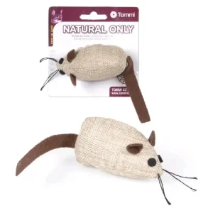 Natural Only - myška hnědá s hnědým ocáskem, 8cm Výhodná Nabídka