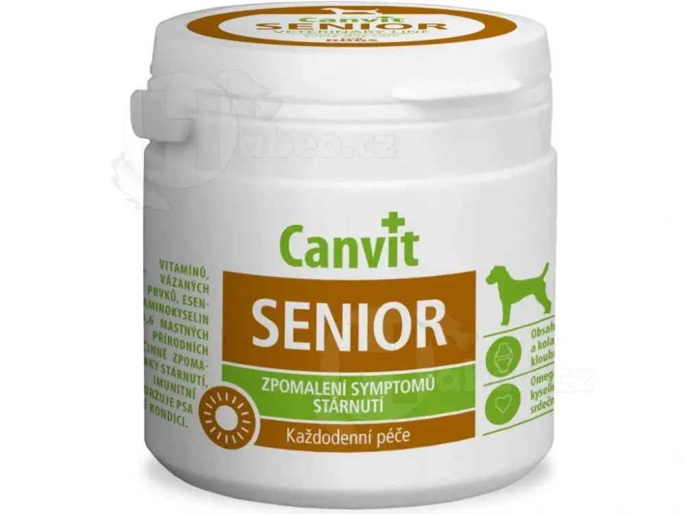 Cenový Hit Canvit Senior pro psy ochucený 100 g