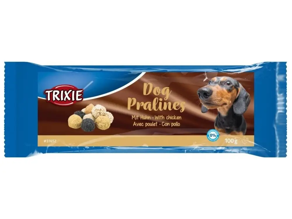 Odeslání Ihned Dog Pralines, pamlsek s kuřecím masem, 100g