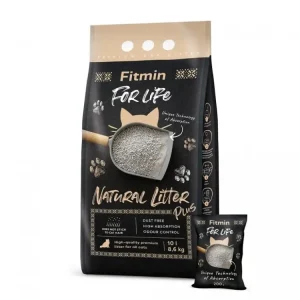 Cenový Hit Fitmin For Life Natural litter Plus podestýlka pro kočky 10l/8,6kg