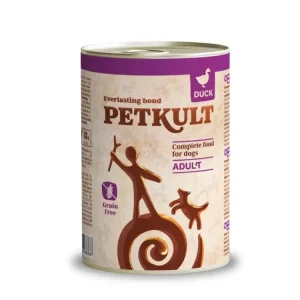 Konzerva Petkult Adult Duck 400 g Akční Cena