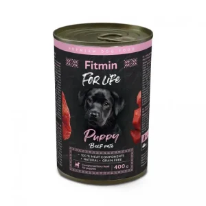 Nejlepší Cena Fitmin Dog For Life konzerva Puppy Beef 400 g