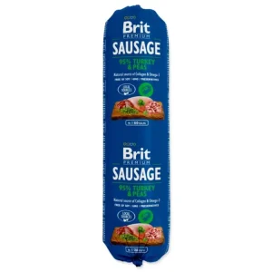 Salám BRIT Premium Dog Krocan a hrášek 800g Bezpečná Platba