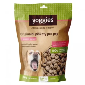 Yoggies Bezlepkové piškoty s kuřecím masem 150g Tovární Cena