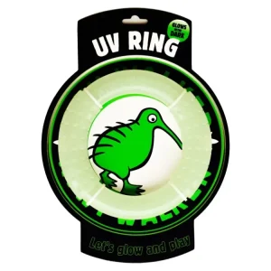 Dokud Zásoby Vydrží Hračka pes GLOW RING MAXI plov. a létající z TPR Kiwi
