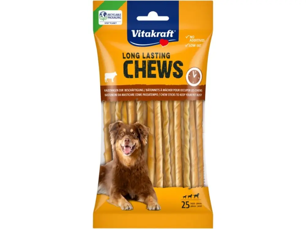 CHEW žvýkací tyčinky twist 12,5cm/25ks Sezónní Sleva