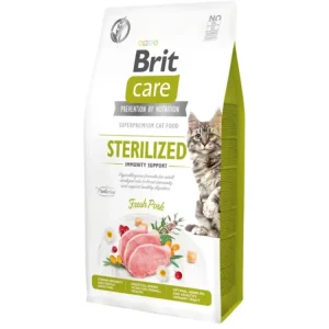 Brit Care Cat GF Sterilized Immunity Support 7kg Vrácení Zdarma