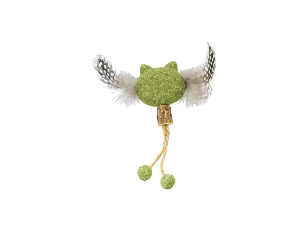 Přímo Od Výrobce Catnipová kočička s peříčky 5 / 15 cm, HipHop Cat