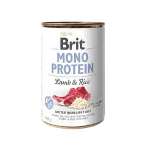 BRIT MONO PROTEIN LAMB & RICE 400g Nejlepší Cena