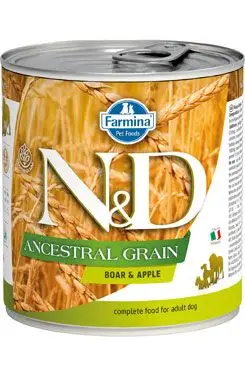 Nízká Cena N&D DOG LOW GRAIN Adult Boar & Apple 285g