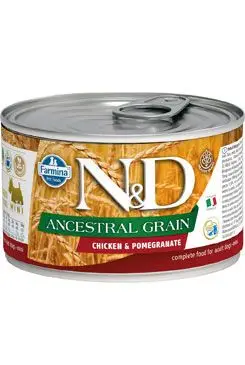 Oblíbený N&D DOG LOW GRAIN Adult Chicken & Pomegranate 140g