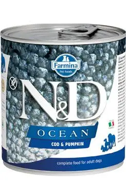 N&D DOG OCEAN Adult Codfish & Pumpkin 285g Top Prodej