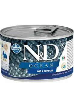 N&D DOG OCEAN Adult Codfish & Pumpkin 140g Must-Have