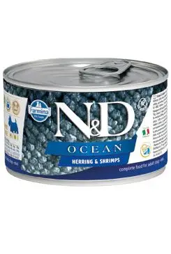 Omezená Nabídka N&D DOG OCEAN Adult Herring & Shrimps 140g