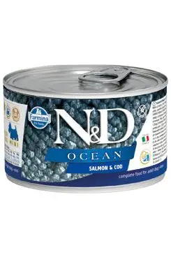 N&D DOG OCEAN Adult Salmon & Codfish 140g Cenově Výhodný