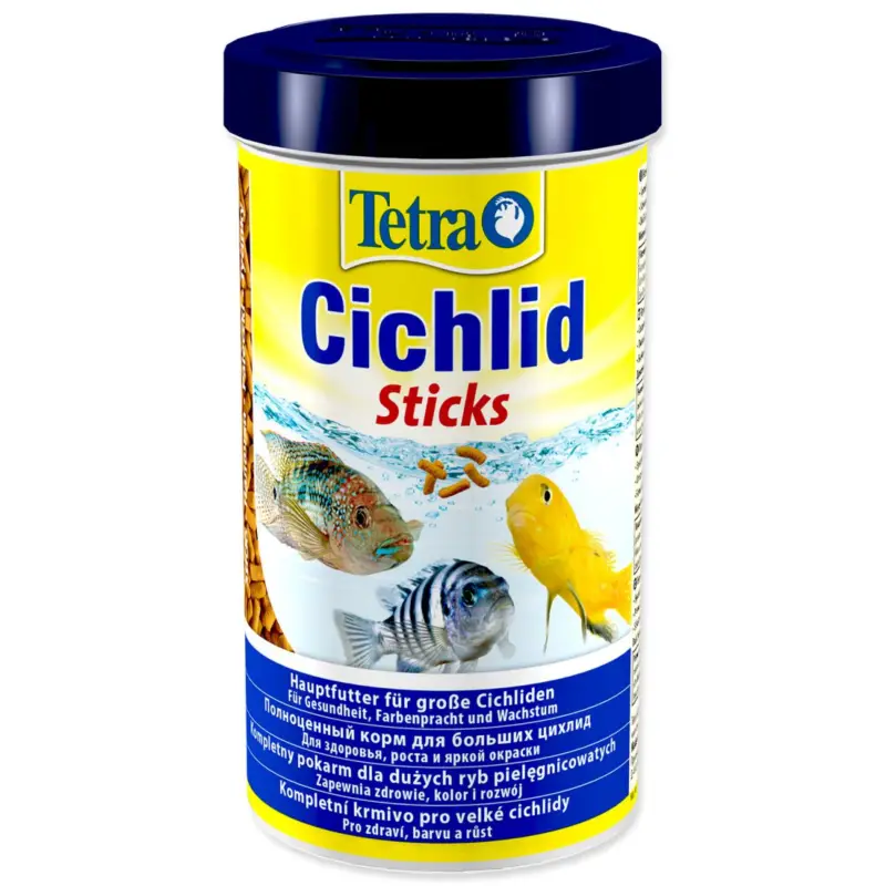 Vysoce Kvalitní Tetra Cichlid Sticks 500 ml