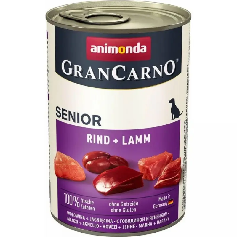 Konzerva Animonda Senior hovězí + jehněčí 400g Objednat Nyní