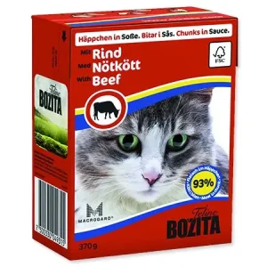 BOZITA kousky v omáčce s hovězím masem - Tetra Pak 370g Koupit Online