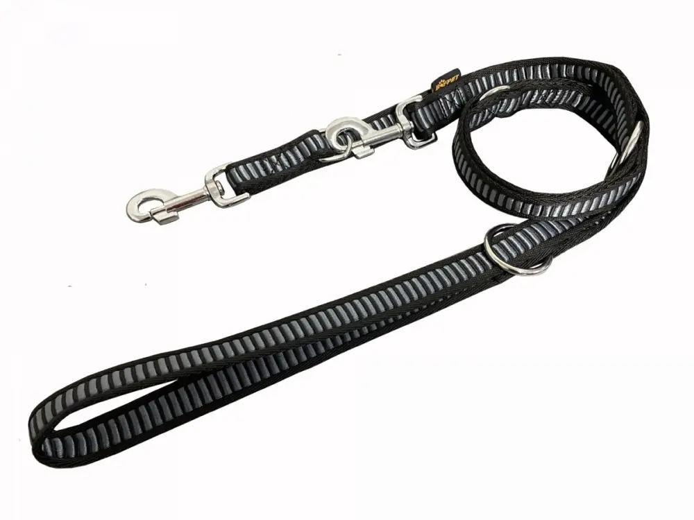 BAFPET Popruhová přepínací vodítka ŽEBŘÍK Barva: Šedá, Rozměr: 25mm x 240cm 18306Z Expresní Doručení