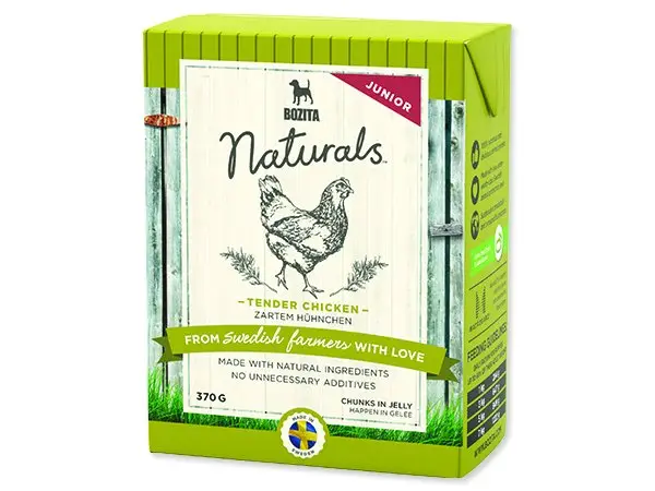 Bozita DOG Naturals BIG Tender Chicken JUNIOR 370g Koupit Online