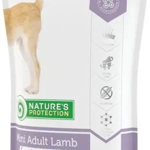 Natures Protection Dog Dry Adult Mini Lamb 500 g Výprodej