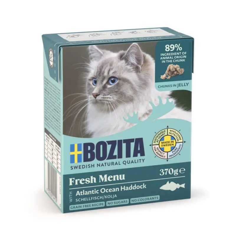Must-Have BOZITA kousky v želé s treskou - Tetra Pak 370g