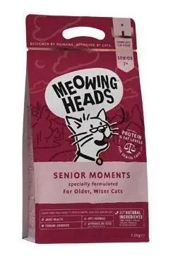 Autentický MEOWING HEADS Senior Moments 1,5kg