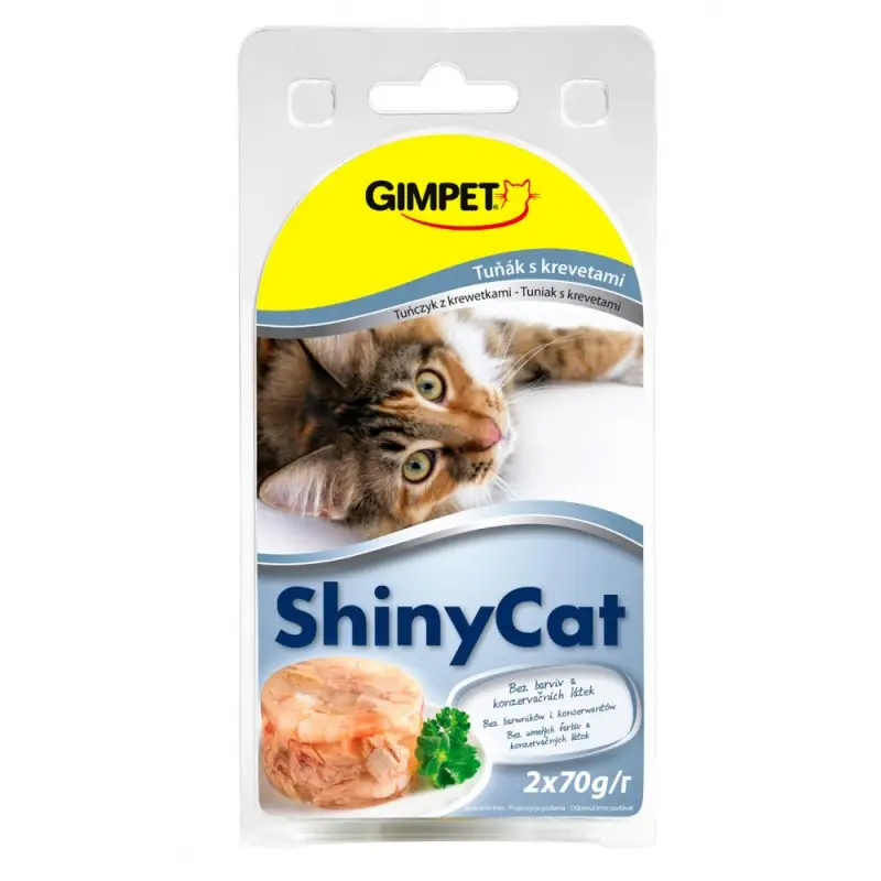 Cenový Hit ShinyCattuňák + krevety 2x70g