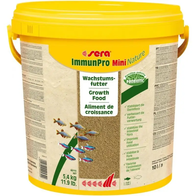 Aktuální Sera ImmunPro Mini Nature 10 l