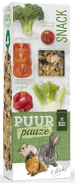 Sleva PUUR pauze dr.savec - tyč., brokolice&rajče 110g