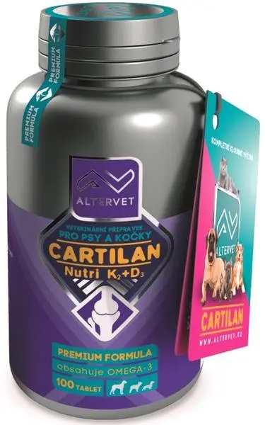 Odeslání Ihned Cartilan nutri K2+D3 100tbl.