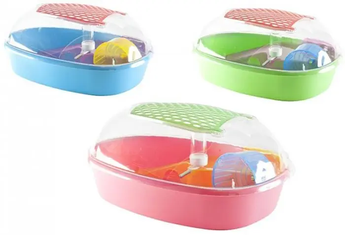 Laroy Group Klec hlod. křeček plast Cleo 52 x 38 x 24 cm Horká Nabídka