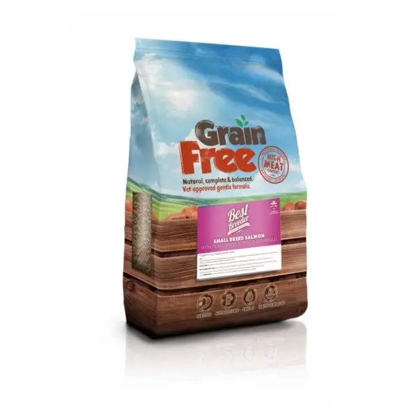 Best Breeder Grain Free Small Breed Salmon with Trout, Sweet Potato & Asparagus 2 kg Expresní Doručení