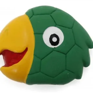 Cenová Bomba Latexová hračka s pískadlem-Papoušek,hlava 8x7x3cm