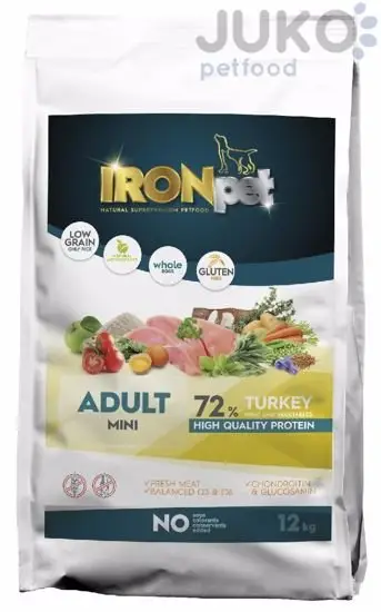 IRONpet TURKEY Mini Adult 12kg Nízká Cena