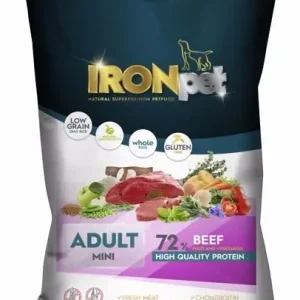 IRONpet BEEF Adult All Breed 1,5kg Zlevněný